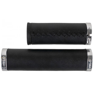 Kädensijat VELO ProX VLG-851-2AD3 129/92mm Lock-On eco-leather black