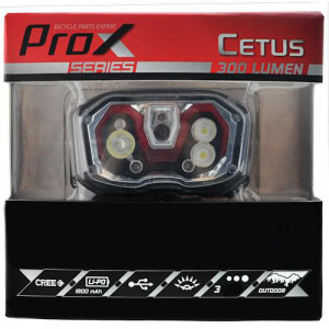 Etuvalo ProX Cetus No-Touch CREE XP-E 300Lm USB (headlamp)