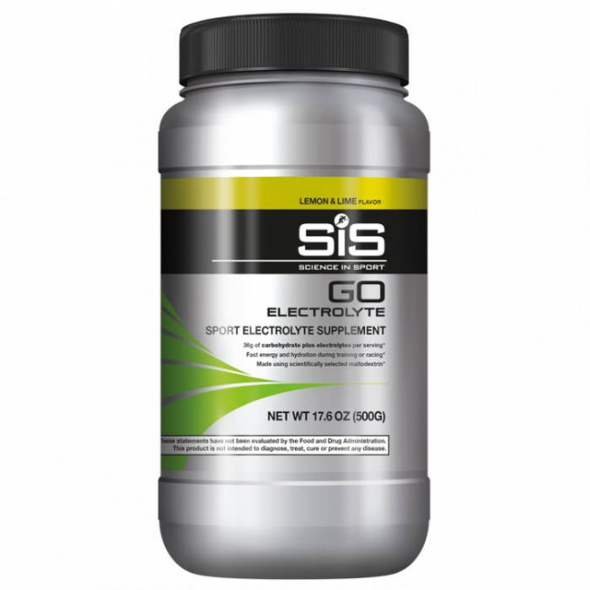 Elektrolyyttijauhe SiS Go Electrolyte Lemon & Lime 500g