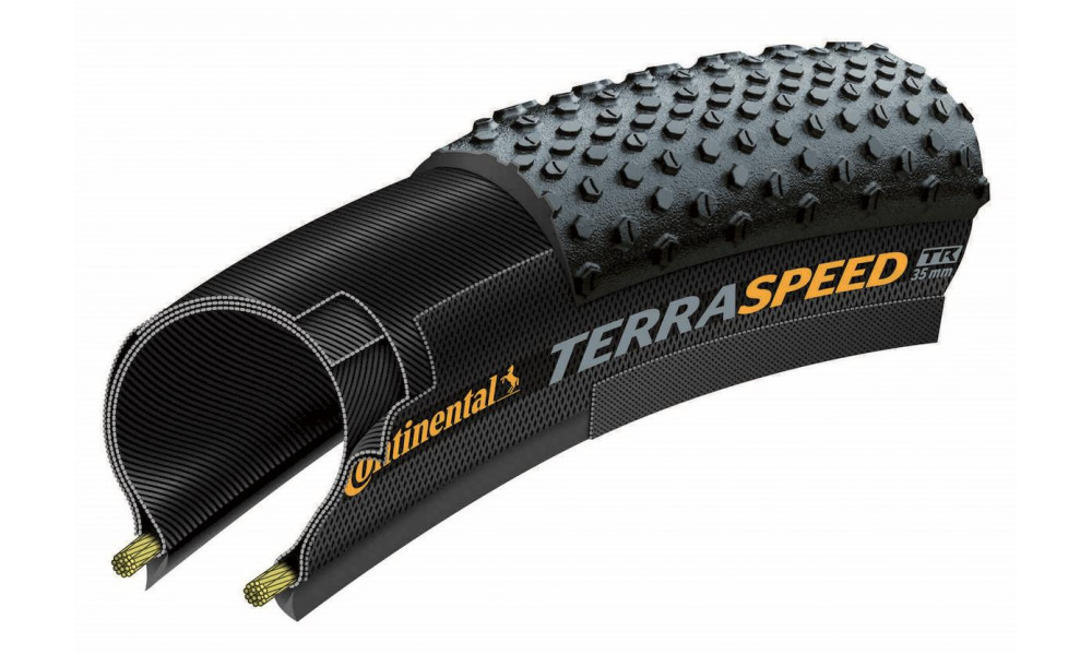 Rengas 27.5" Continental Terra Speed PT TR 40-584 taitettava - 3