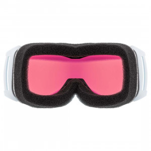 Laskettelulasit Uvex flizz FM white dl/green clear-rose