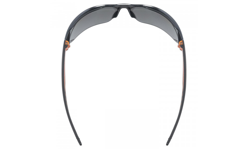 Lasit Uvex Sportstyle 204 black orange / mirror silver - 4