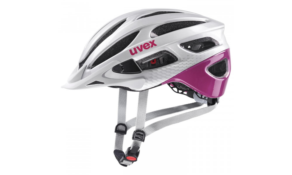 Kypärä Uvex True silver-fuchsia - 5