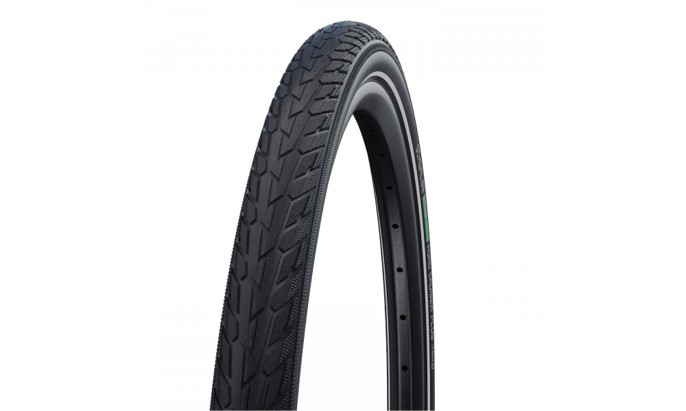 Rengas 28" Schwalbe Road Cruiser Plus HS 484, Active Wired 55-622 / 29x2.15 GreenCompound Reflex - 2