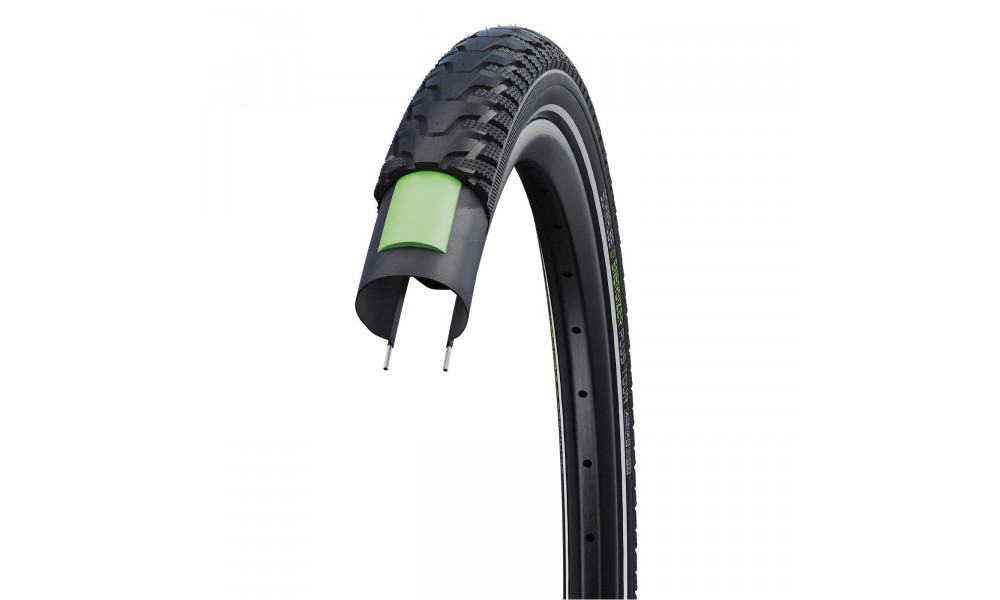 Rengas 28" Schwalbe Energizer Plus Tour HS 485, Perf Wired 47-622 / 28x1.75 Addix E Reflex - 2