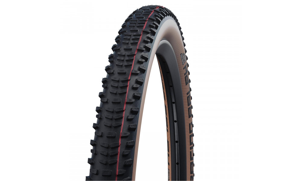 Rengas 29" Schwalbe Racing Ralph HS 490 Evo Fold TLE 60-622 / 29x2.35 Super Race Addix Speed Transparent-Skin 