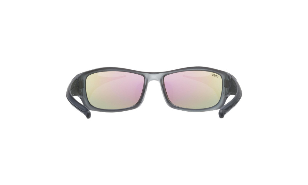 Lasit Uvex Sportstyle 211 smoke mat / mirror green - 2