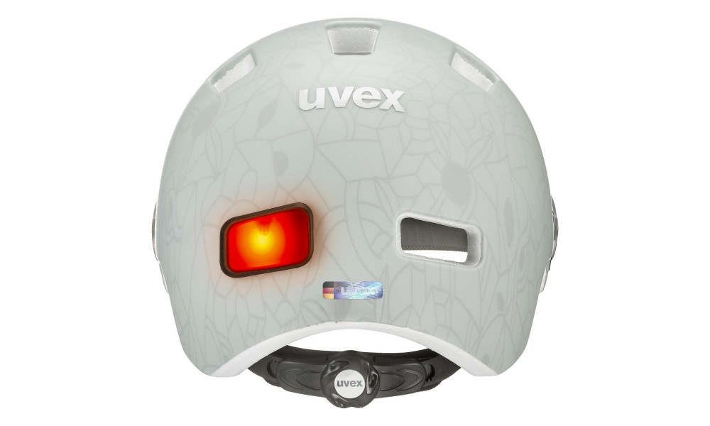 Kypärä Uvex Rush visor papyrus-grey mat - 7