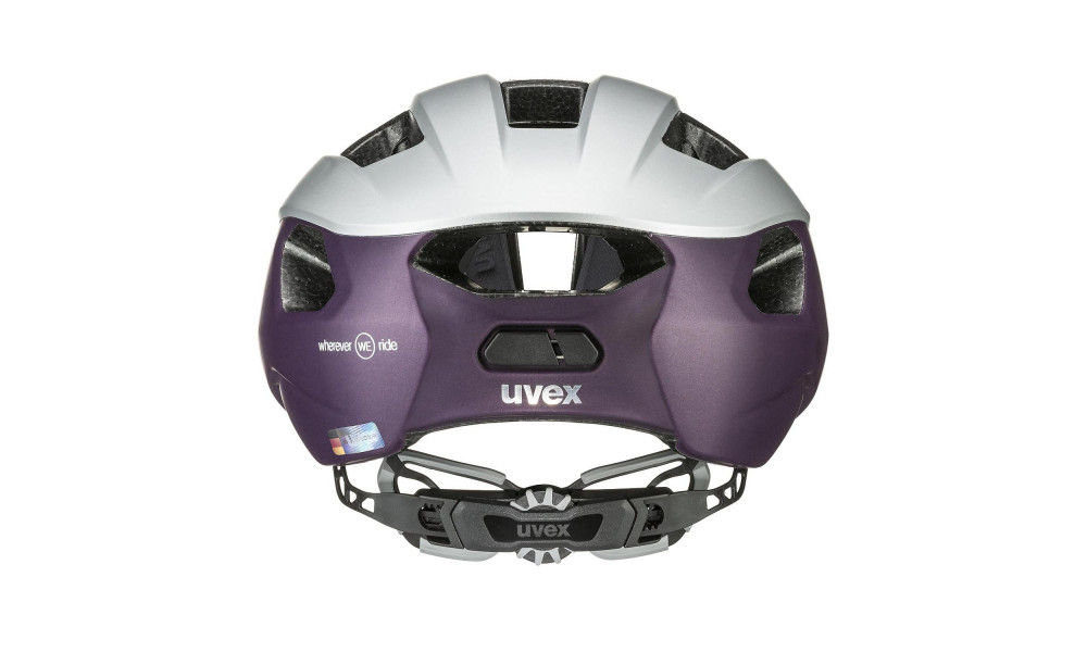 Kypärä Uvex Rise cc silver-plum WE - 4