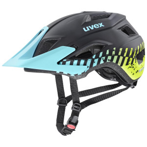 Kypärä Uvex Access black aqua lime mat