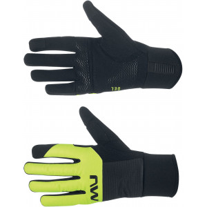 Käsineet Northwave Fast Gel black/yellow fluo