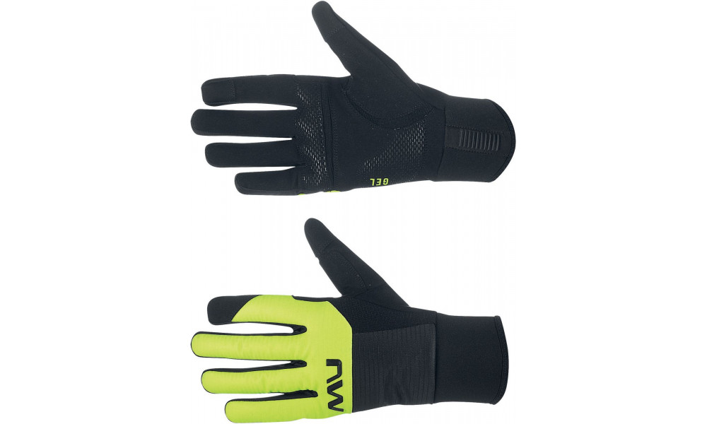 Käsineet Northwave Fast Gel black/yellow fluo - 4