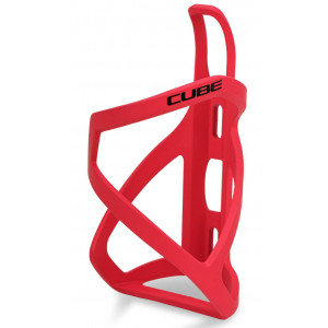 Juomapulloteline Cube HPP Left-Hand Sidecage matt red'n'glossy black