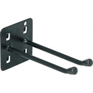Työpajapöydän osa Cyclus Tools double hook for perforated wall 720643 100mm (720652)