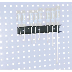 Työpajapöydän osa Cyclus Tools holder for screw drivers for perforated wall 720643 (720657)