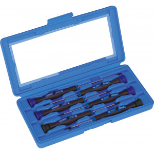 Työkalusarja Cyclus Tools screwdrivers for precision mechanics in plastic box (720532)