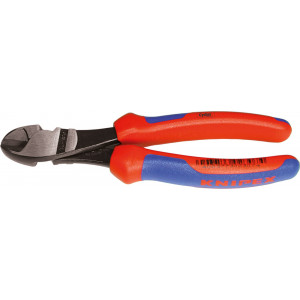 Työkalu pihdit Cyclus Tools by Knipex high leverage diagonal cutter 180mm with rubber handles (720587)