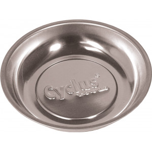 Työkalu Cyclus Tools magnetic dish for small parts stainless steel 15cm (720602)