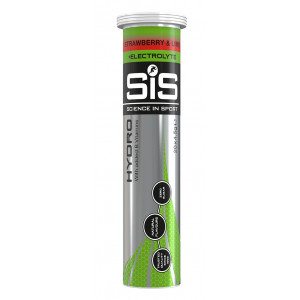 Elektrolyyttijuoma tabletit SiS Go Hydro Strawberry & Lime 20x4g