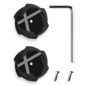 Kengännauhoituspyörä Northwave SLW X-Dial black (2kpl.)