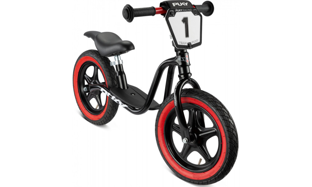 Tasapainopyörä PUKY LR 1 L PLUS Supermoto Edition black - 1