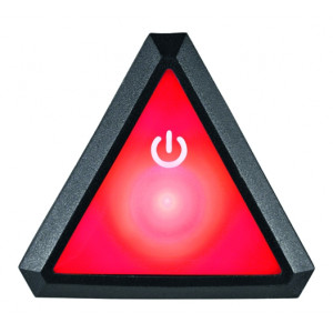 Kypärävalo Uvex plug-in LED Quatro red