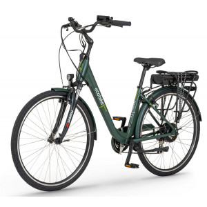 Sähköpyörä Ecobike Traffik 28" dark green