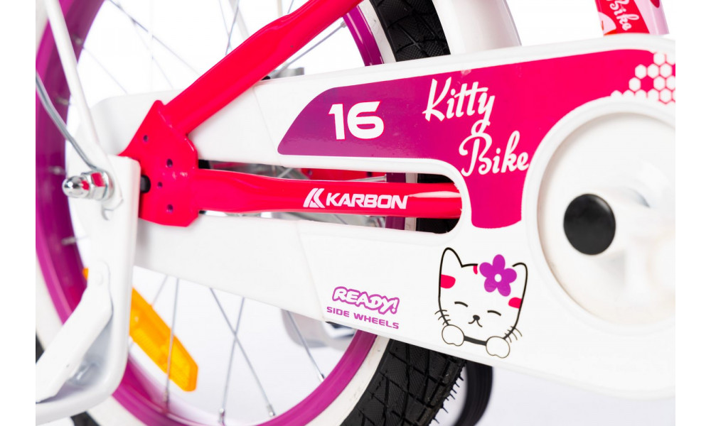 Polkupyörä Karbon Kitty 16 pink-white - 19