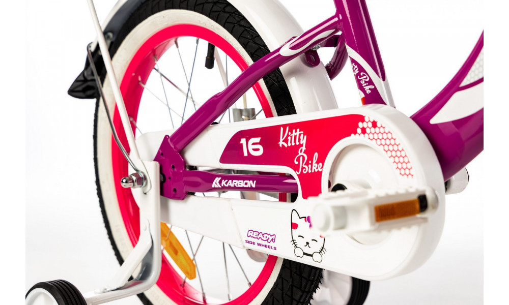 Polkupyörä Karbon Kitty 16 violet-white - 3