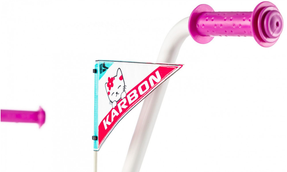 Polkupyörä Karbon Kitty 18 pink-white - 9