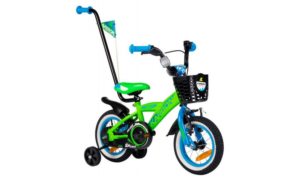 Polkupyörä Karbon Niki 12 green-blue - 17