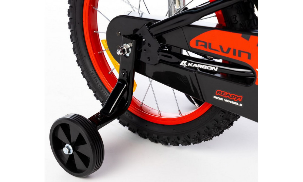 Polkupyörä Karbon Alvin 16 black-red - 2