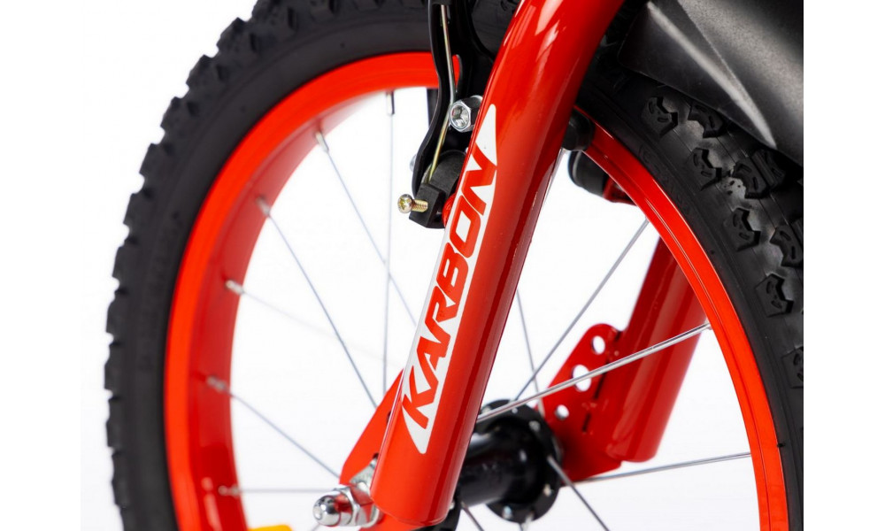 Polkupyörä Karbon Alvin 16 black-red - 3