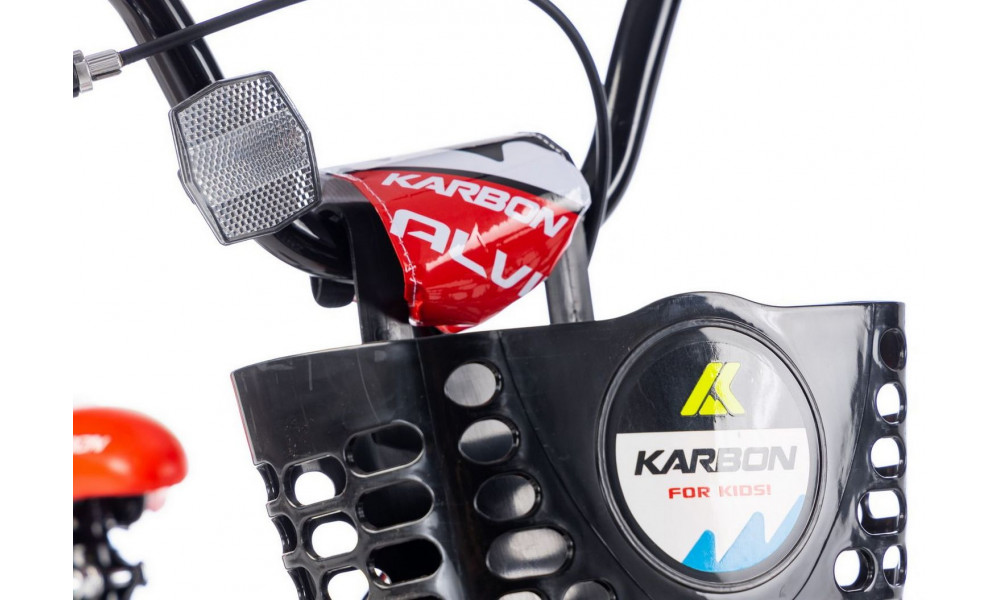 Polkupyörä Karbon Alvin 16 black-red - 6