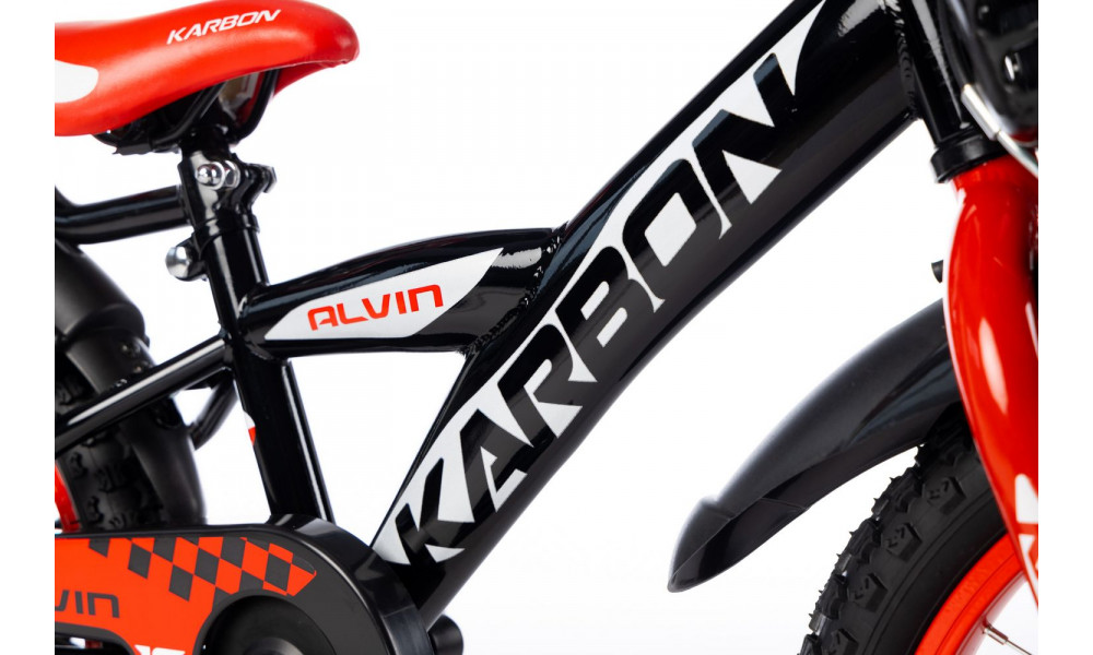 Polkupyörä Karbon Alvin 16 black-red - 9
