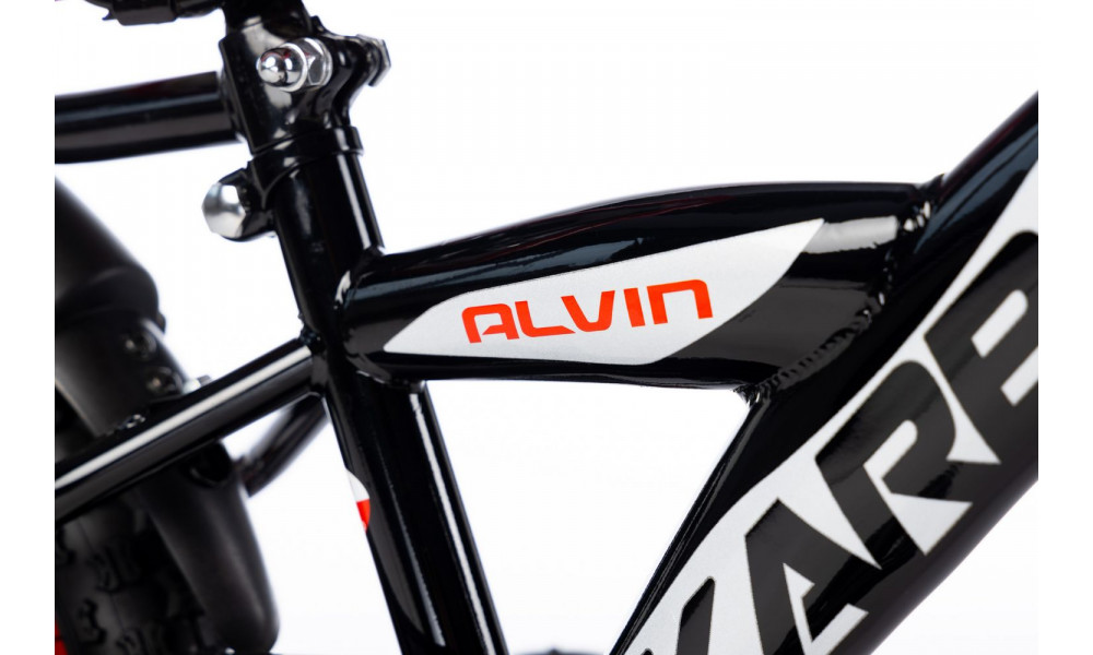 Polkupyörä Karbon Alvin 16 black-red - 10