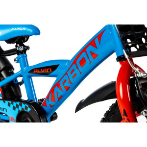 Polkupyörä Karbon Alvin 16 blue-red