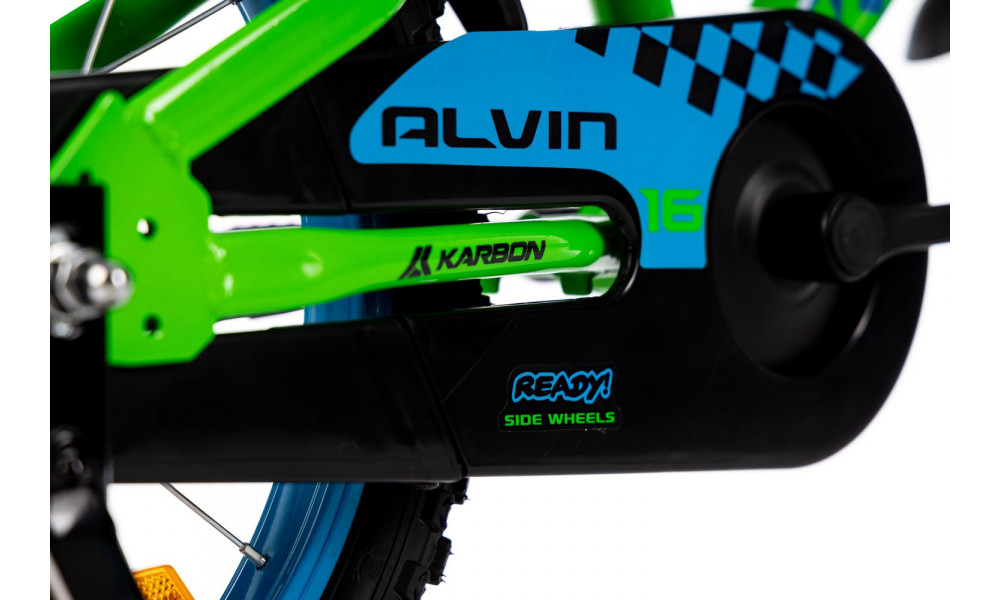 Polkupyörä Karbon Alvin 16 green-blue - 2