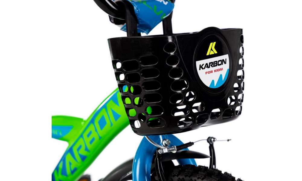 Polkupyörä Karbon Alvin 16 green-blue - 9