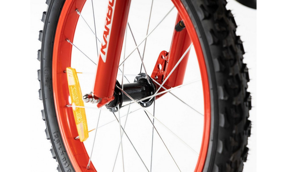 Polkupyörä Karbon Alvin 18 black-red - 2