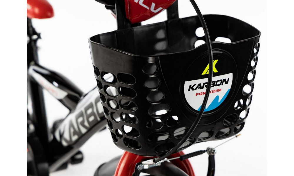 Polkupyörä Karbon Alvin 18 black-red - 4