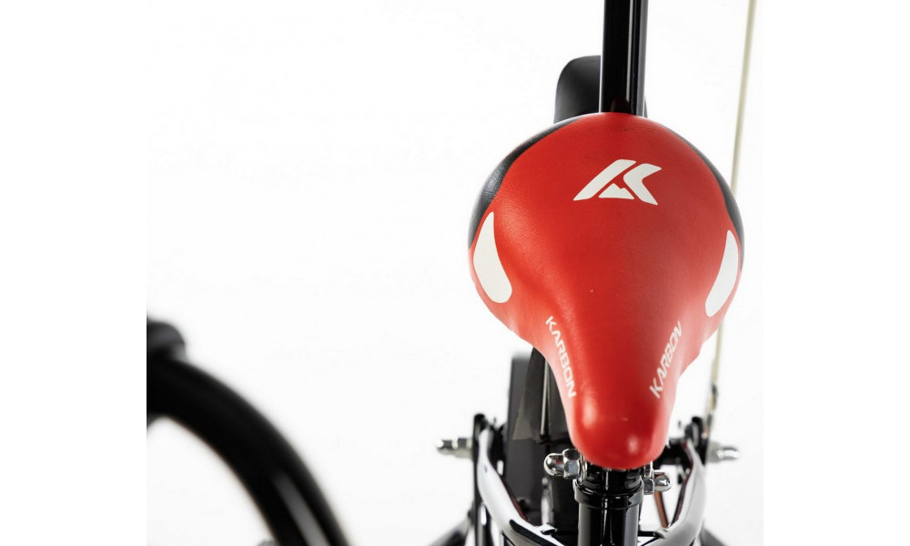 Polkupyörä Karbon Alvin 18 black-red - 6