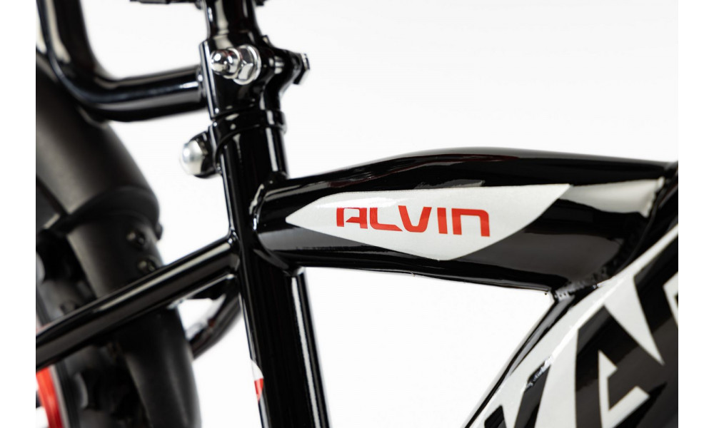 Polkupyörä Karbon Alvin 18 black-red - 7