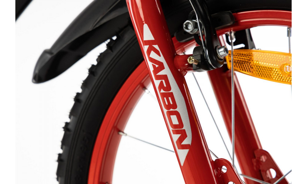 Polkupyörä Karbon Alvin 18 black-red - 8