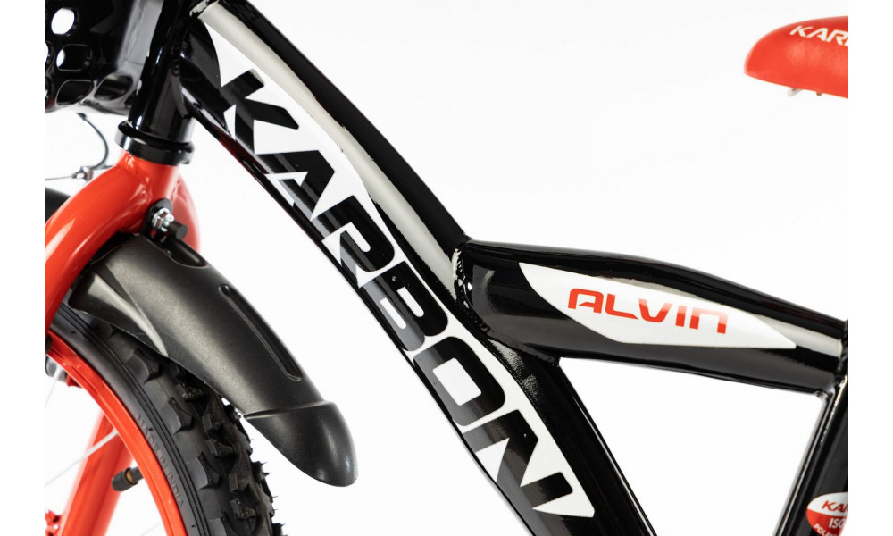 Polkupyörä Karbon Alvin 18 black-red - 16