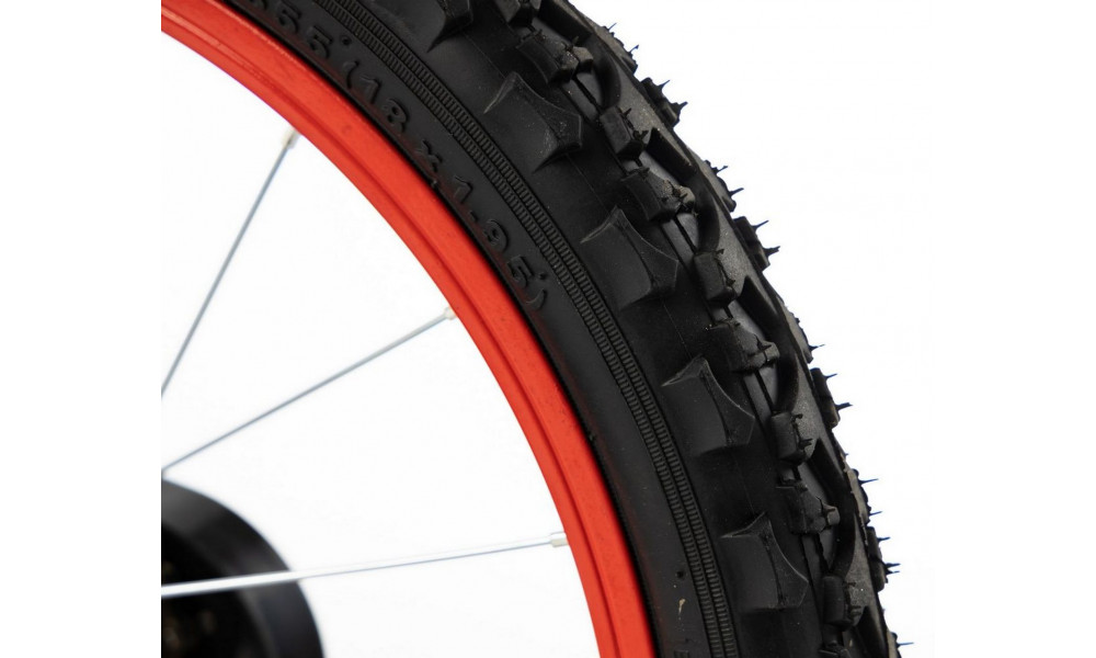 Polkupyörä Karbon Alvin 18 black-red - 18