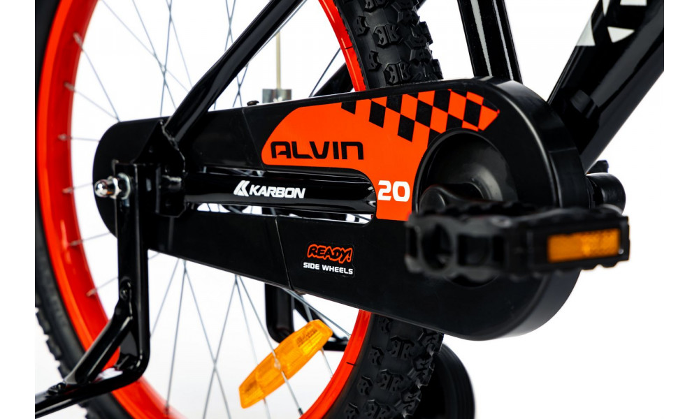 Polkupyörä Karbon Alvin 20 black-red - 2