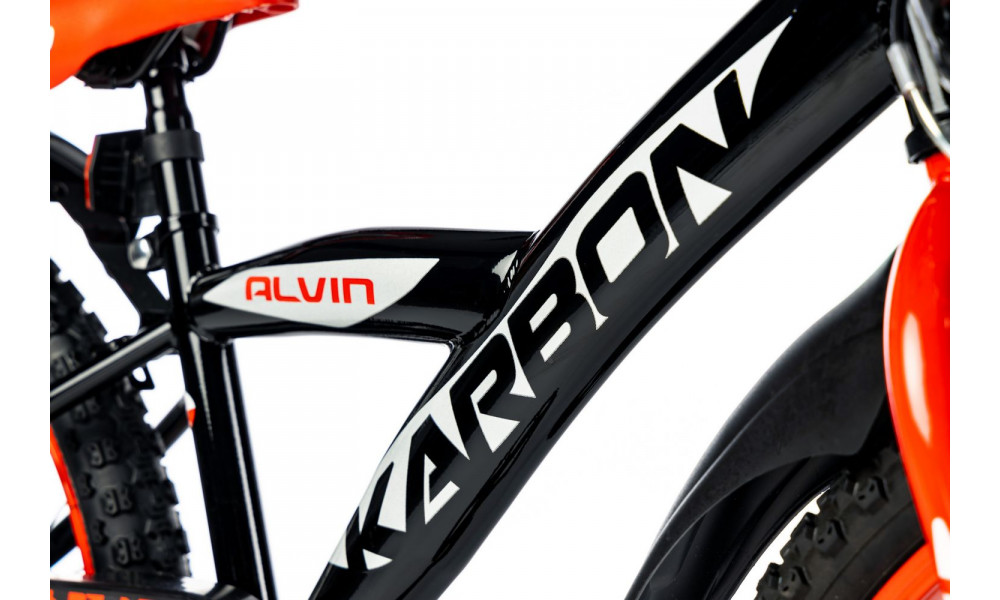 Polkupyörä Karbon Alvin 20 black-red - 4