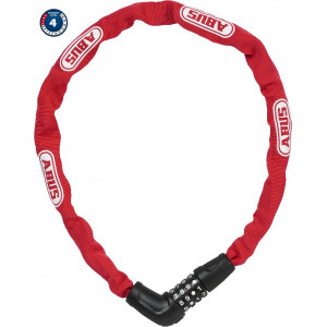 Lukko Abus Steel-O-Chain 5805C/75 red