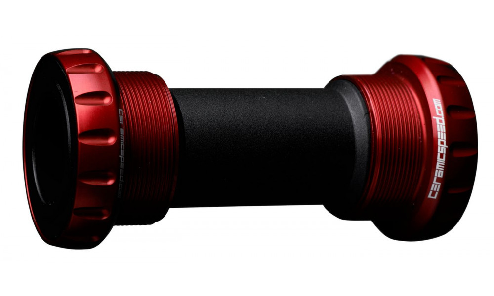 Keskiö CeramicSpeed BSA Road Coated 68mm for Shimano/FSA/Rotor 24mm red (101310) 